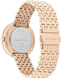 CALVIN KLEIN Twisted Bezel Analogue Watch For Women - 25100067
