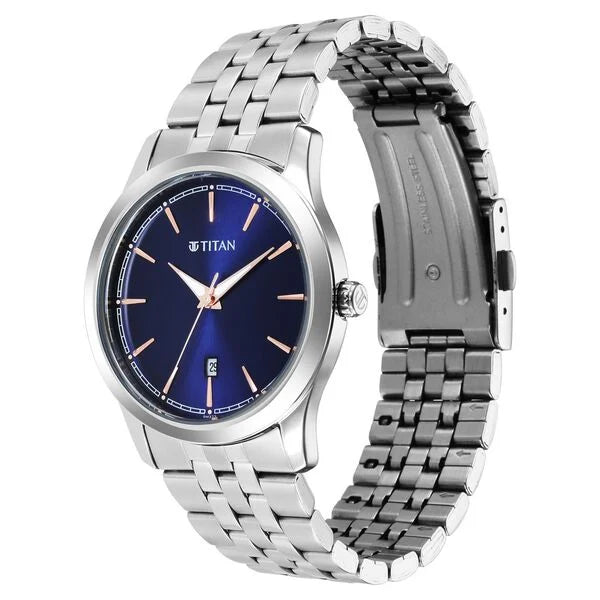 Titan Trendsetters Blue Dial Analog watch for Men - 1823SM02
