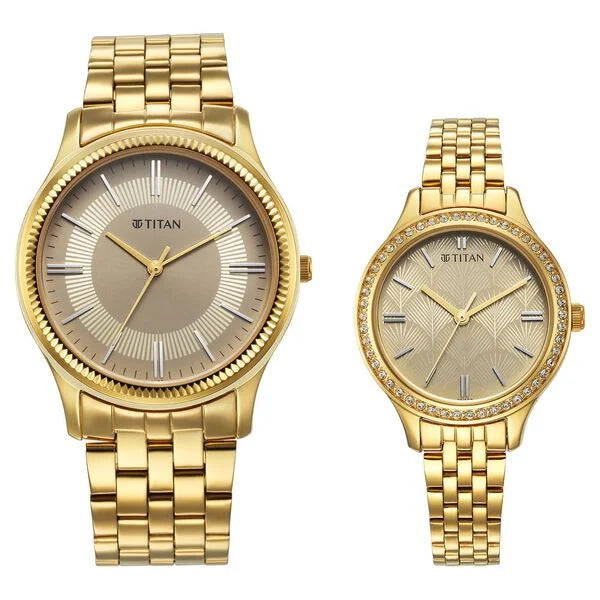 Titan Karishma Bandhan watch for Couple 18242712ym01
