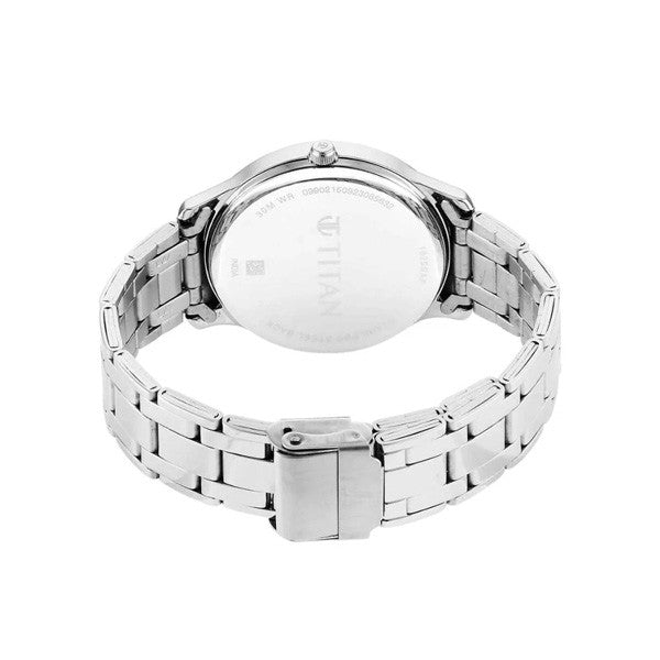 Titan Yin & Yang Black Dial Analog Watch for Men 1825SM02