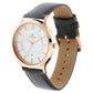 Titan Silver Dial Leather Strap Watch 1825WL01