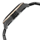 Titan Regalia Opulent Quartz Analog with Date Black Dial Black Stainless Steel Strap Watch for Men 1829km04