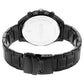 Titan Quartz Multifunction Black Dial Stainless Steel Strap Watch for Men 1829NM02