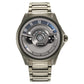 Titan Maritime Quartz Multifunction Anthracite Dial Stainless Steel Strap Watch for Men 1830qm01