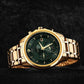 Titan Regalia Premium Green Chrono Stainless Steel Strap watch for Men 1830ym02