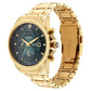 Titan Regalia Premium Green Chrono Stainless Steel Strap watch for Men 1830ym02