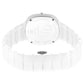 TITAN Edge Squircle White Dial Ceramic Strap Watch for Men 1841QC03