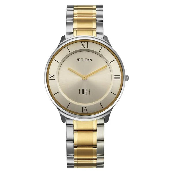 Titan Edge Gleam Quartz Analog Watch For Men - 1843BM01 - KRISHNA WATCH COMPANY