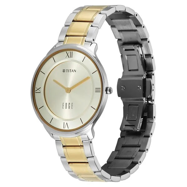 Titan Edge Gleam Quartz Analog Watch For Men - 1843BM01 - KRISHNA WATCH COMPANY
