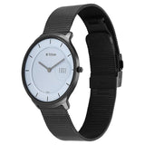 Titan Edge Murals Analog Grey Dial Watch For Men 1843nm04