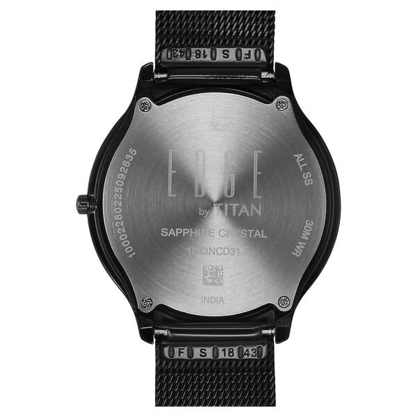 Titan Edge Murals Analog Grey Dial Watch For Men 1843nm04