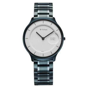 Titan Edge Murals Analog White Dial Watch For Men 1843qm04 - KRISHNA WATCH COMPANY