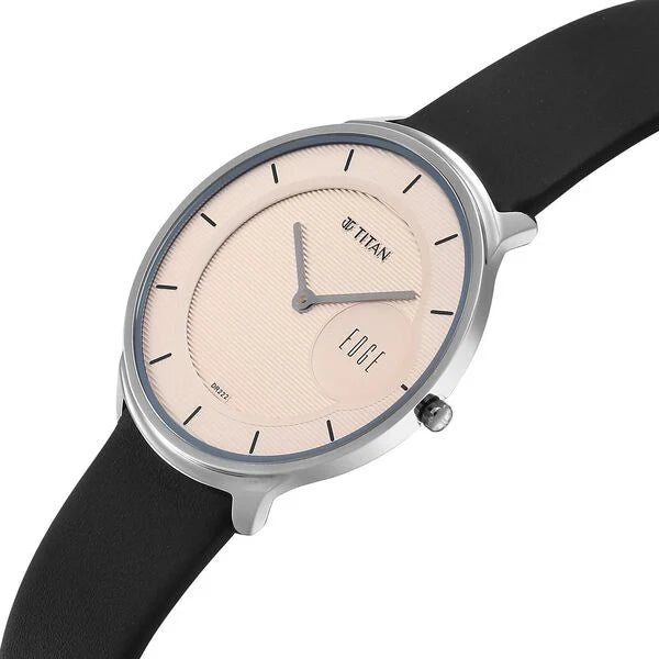 Titan Edge Murals Pink Dial Watch For Men 1843sl02