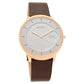 Titan Quartz Analog White Dial Leather Strap Watch for Men 1843wl01