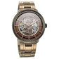 Titan Quartet Brown Dial Automatic Stainless Steel Strap Watch for Men 1848km05