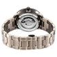Titan Quartet Brown Dial Automatic Stainless Steel Strap Watch for Men 1848km05