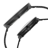 Titan Bandhan Black Dial Analog with Date Stainless Steel Strap watch for Couple / 18492651nm01p