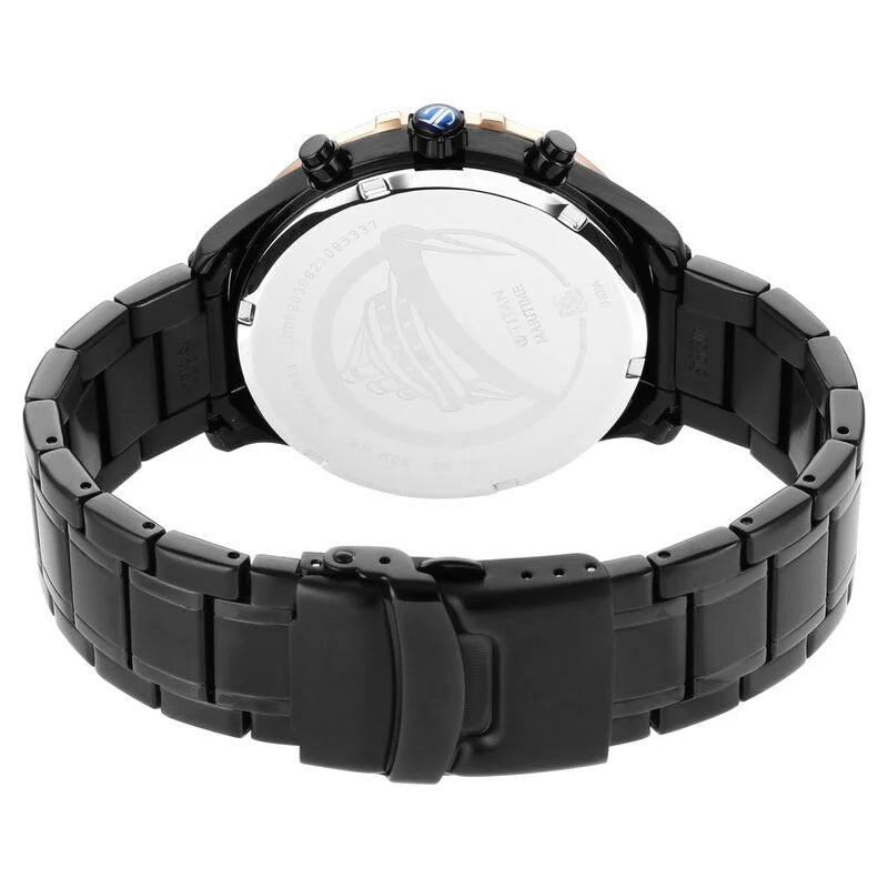 Titan Maritime Multifunction watch for Men - 1873KM01 - KRISHNA WATCH COMPANY