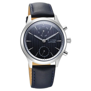 Titan Sapphire Multifunction Quartz Analog Watch for Men - 1874SL02 - KRISHNA WATCH COMPANY