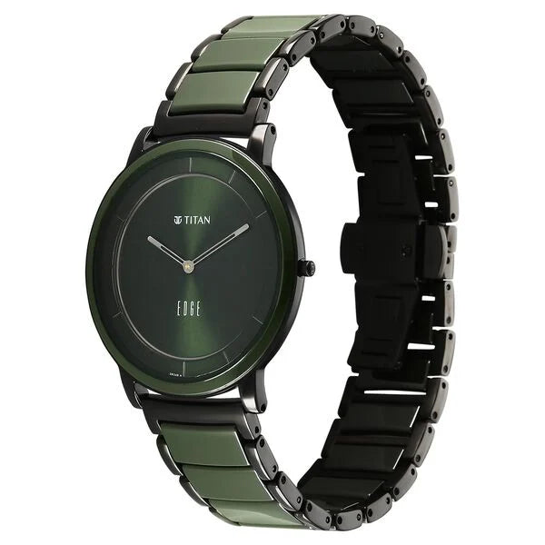 Titan Edge Melange Slim Watch For Men 1878kd05