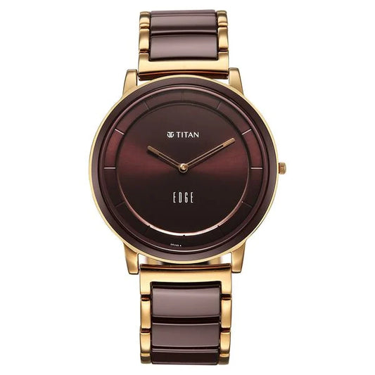 Titan Edge Melange Slim Watch For Men 1878kd08