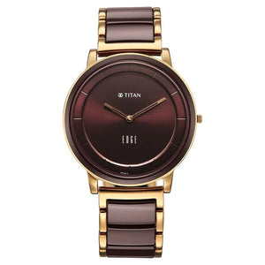 Titan Edge Melange Slim Watch For Men - 1878KD08 - KRISHNA WATCH COMPANY