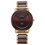 Titan Edge Melange Slim Watch For Men - 1878KD08