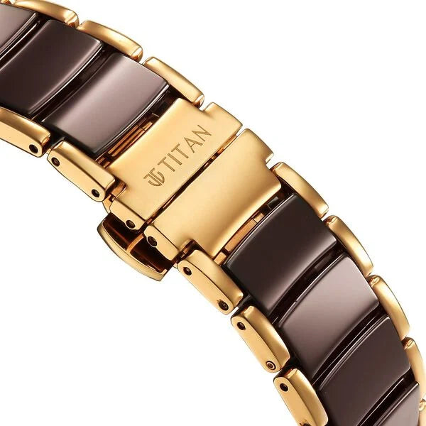 Titan Edge Melange Slim Watch For Men 1878kd08