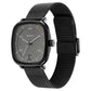 Titan Neo Curve Quartz Analog with Date Anthracite Dial Black Stainless Steel Strap Watch for Men 1885nm01