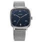 Titan Neo Curve Quartz Analog with Date Blue Dial Stainless Steel Strap Watch For Men 1885sm02
