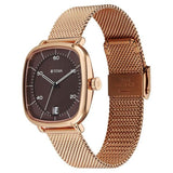 Titan Neo Curve Quartz Analog with Date Brown Dial Watch For Men - 1885WM01 - KRISHNA WATCH COMPANY