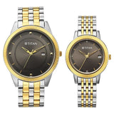 Titan Bandhan Eternal Pair Watch for Couples - 19682968BM01 - KRISHNA WATCH COMPANY
