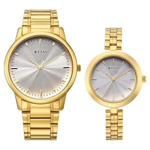 Titan Bandhan Eternal Pair Watch for Couples 19692969ym01 - KRISHNA WATCH COMPANY