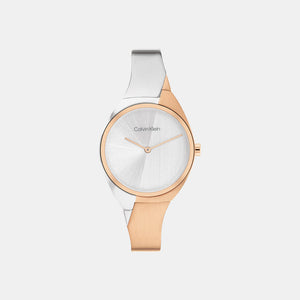 Calvin Klein Women's Silver Analog Stainless Steel Watch 25200237 - KRISHNA WATCH COMPANY