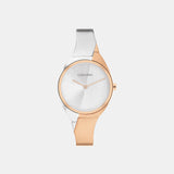 Calvin Klein  Women's Silver Analog Stainless Steel Watch 25200237