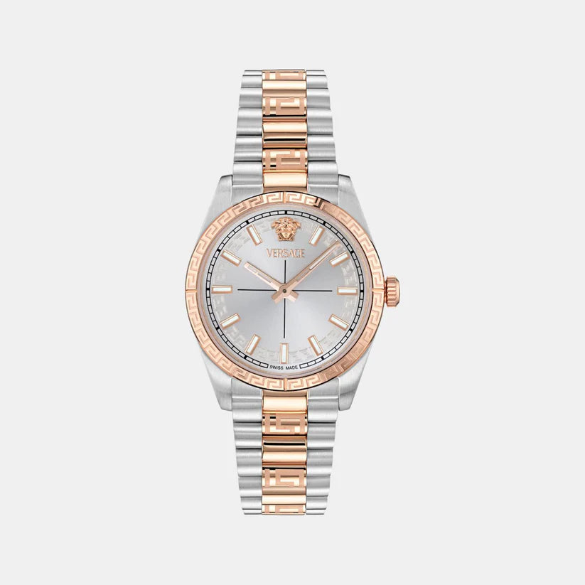 VERSACE Women Quartz White Dial Analog Watch VE0E00525