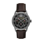 Fossil Townsman Brown Quartz Leather Watch FS6191