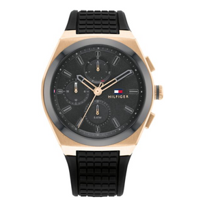 Tommy Hilfiger Grey Dial Quartz Multifunction Watch for Men 1791931 - KRISHNA WATCH COMPANY