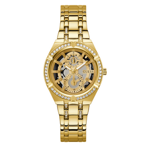 Guess Ladies Gold Tone Multi-function Watch GW0604L2 - KRISHNA WATCH COMPANY