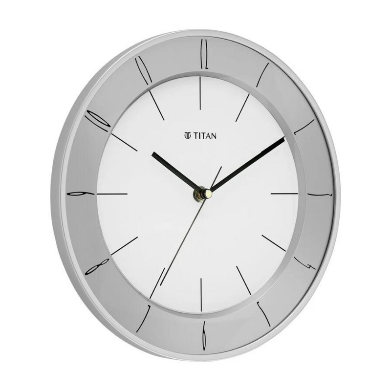 Classic White Dial Color Silent Sweep Technology - 27 cm X 27 cm (Small)  NSW0010PA02