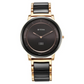 Titan Edge Fusion Quartz Analog Black Dial Black Steel & Ceramic Strap Watch for Men 1878KD03