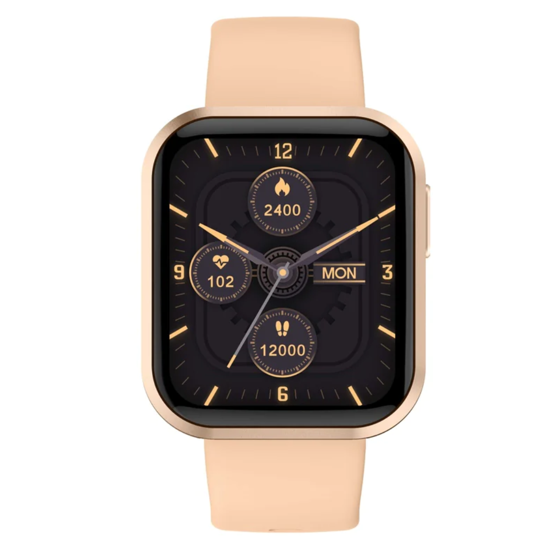 Timex IConnect Calling Smartwatch |1.83" TFT Display With 2z40x284 Pixel Resolution|Single Sync Bluetooth Calling|AI Voice Assist|100+ Sports Modes|200+ Watchfaces|Upto 7 Days Battery (Normal Usage) - TWIXW201T