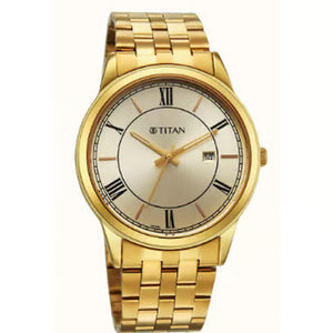 Titan Karishma Festive 3.0 Analog Watch For Men - 10060YM01 - KRISHNA WATCH COMPANY