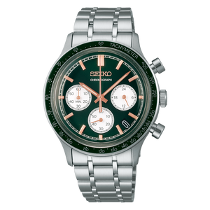 Seiko Men's watch SPORT quartz chronograph in steel SSB481P1 - KRISHNA WATCH COMPANY