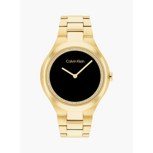 Calvin Klein Admire Quartz Black Round Dial Women's Watch - 25200367 - KRISHNA WATCH COMPANY