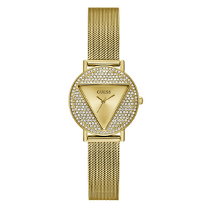 Gold Mini Iconic Glitz Mesh Watch GW0671L2 - KRISHNA WATCH COMPANY