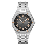 Guess Men's Silver Tone Analog Watch GW0575G1 - KRISHNA WATCH COMPANY