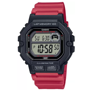 CASIO YOUTH WS-1400H-4AVDF - D272 Red Youth - Digital Watch - KRISHNA WATCH COMPANY