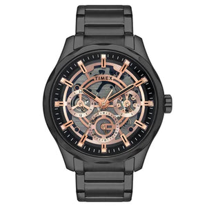 Timex Men Black Round Dial Analog Watch - TW0TG7630 - KRISHNA WATCH COMPANY