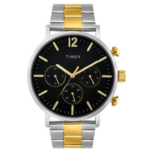 Timex Men Black Round Multifunction Dial Watch- TWEG20027 - KRISHNA WATCH COMPANY